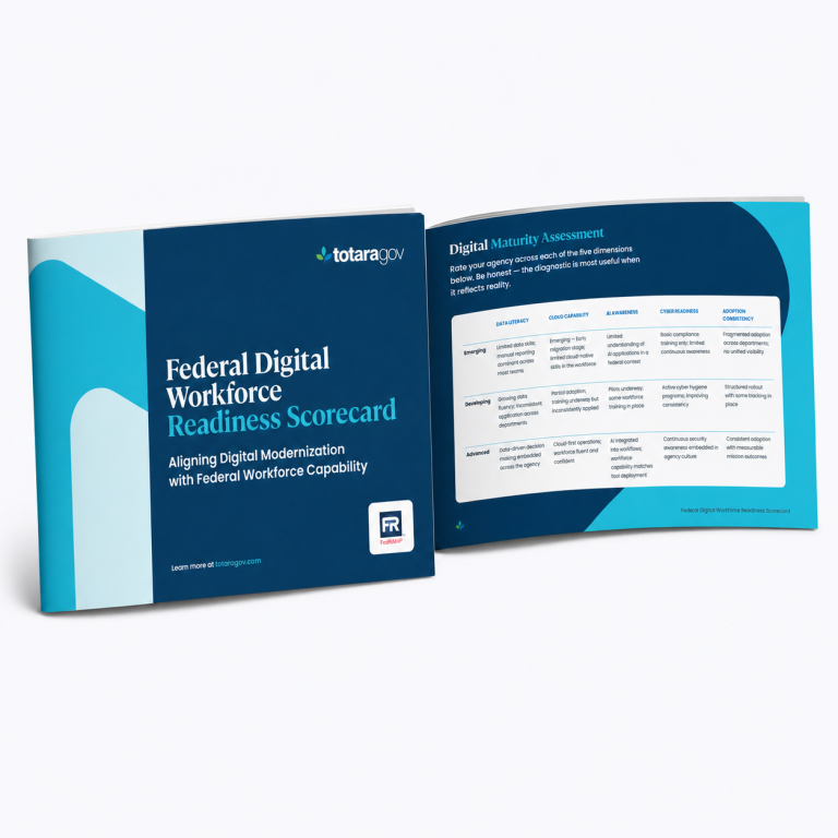 Federal digital workforce readiness scorecard